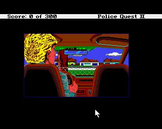 Backdrop artwork for Police Quest 2: The Vengeance