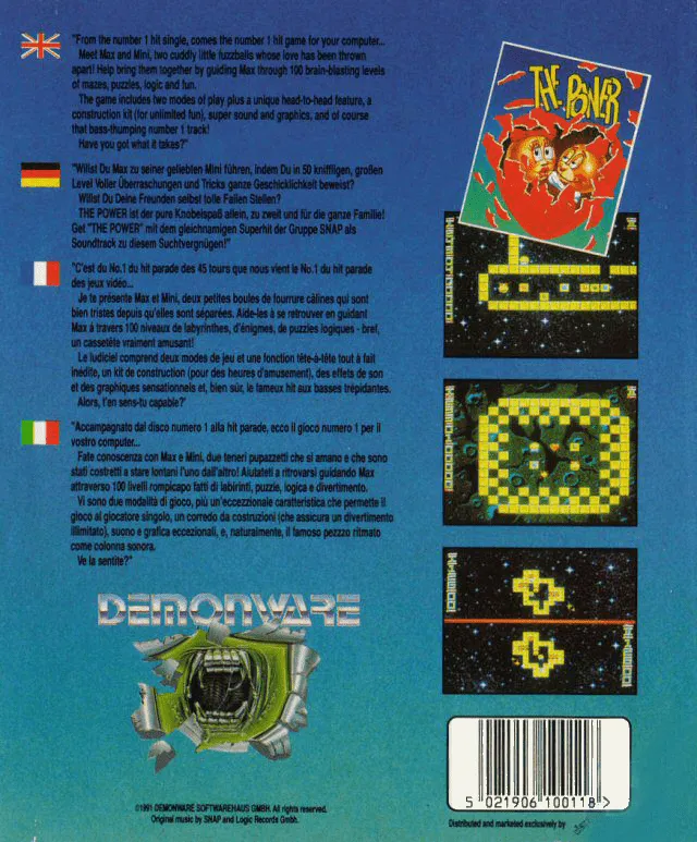 The Power box back