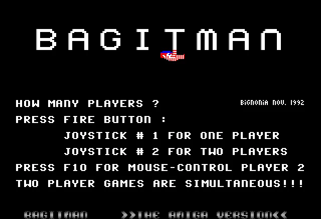 Bagitman screenshot