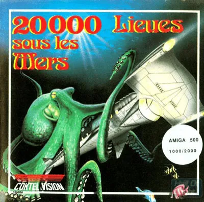 20000 Leagues Under the Sea cover art for Commodore Amiga