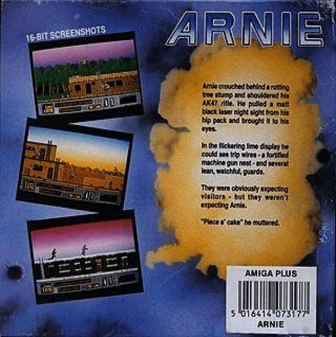 Arnie box back