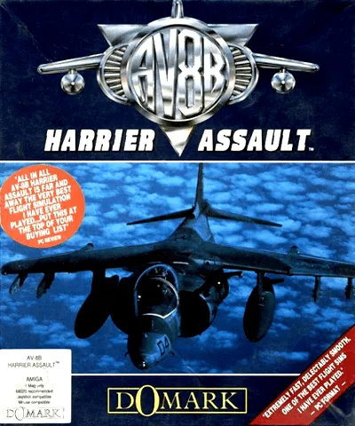 AV8B Harrier Assault box art