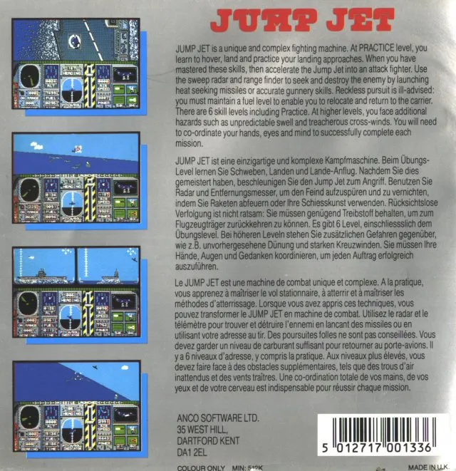 Jump Jet box back