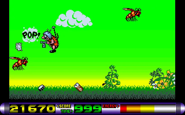 Backdrop artwork for Bug Bash