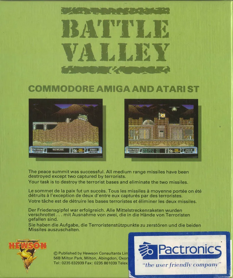 Battle Valley box back