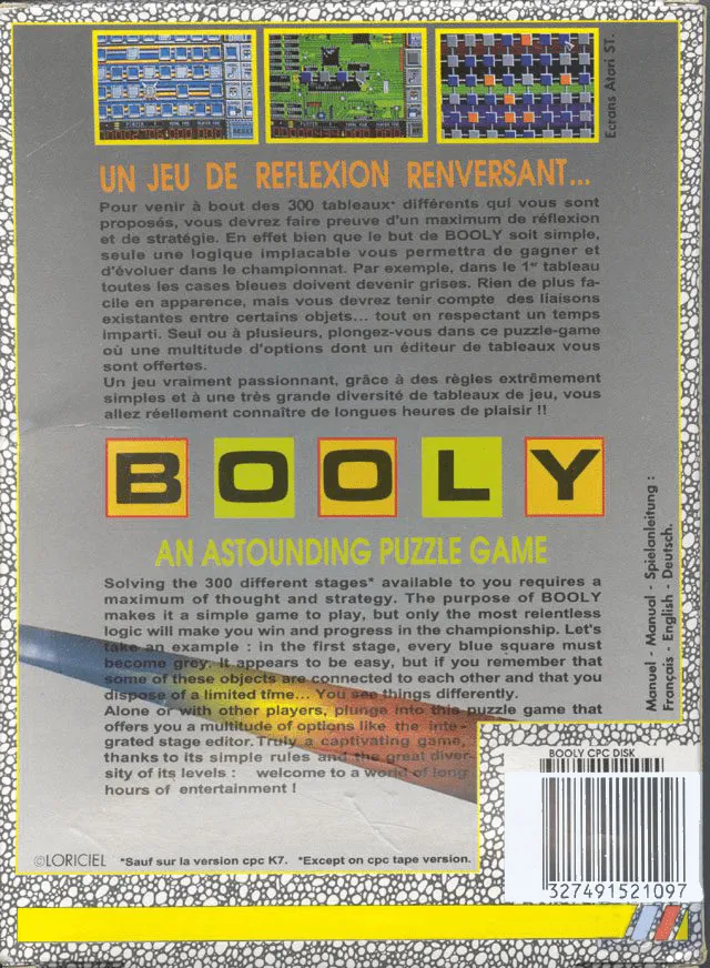Booly box back