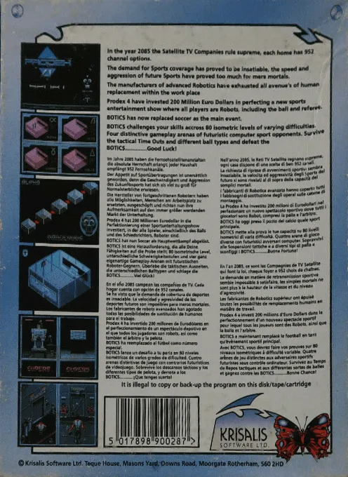 Botics box back