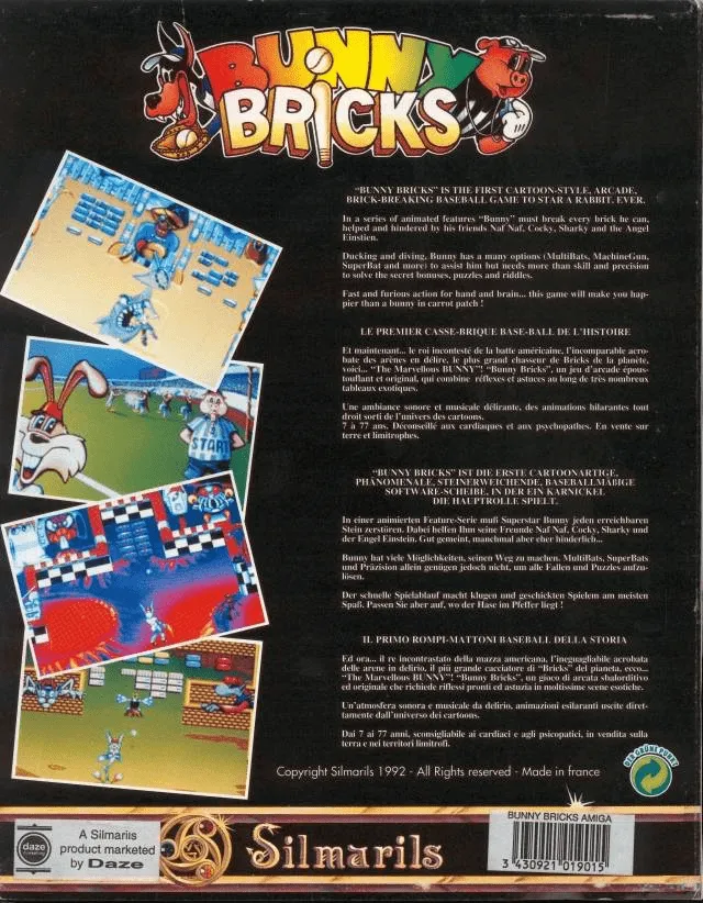 Bunny Bricks box back