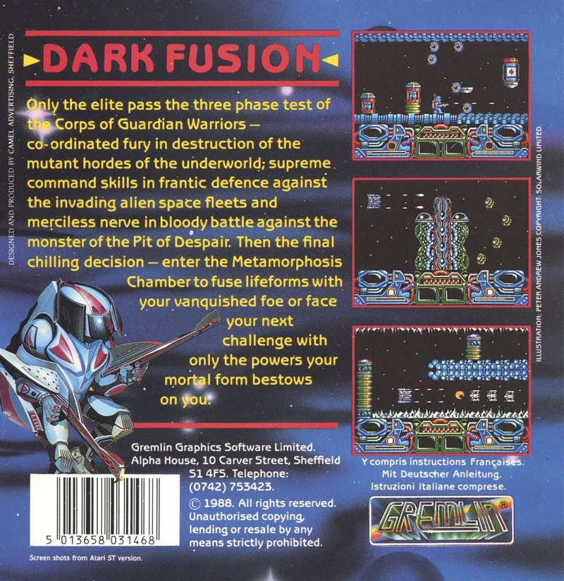 Dark Fusion box back