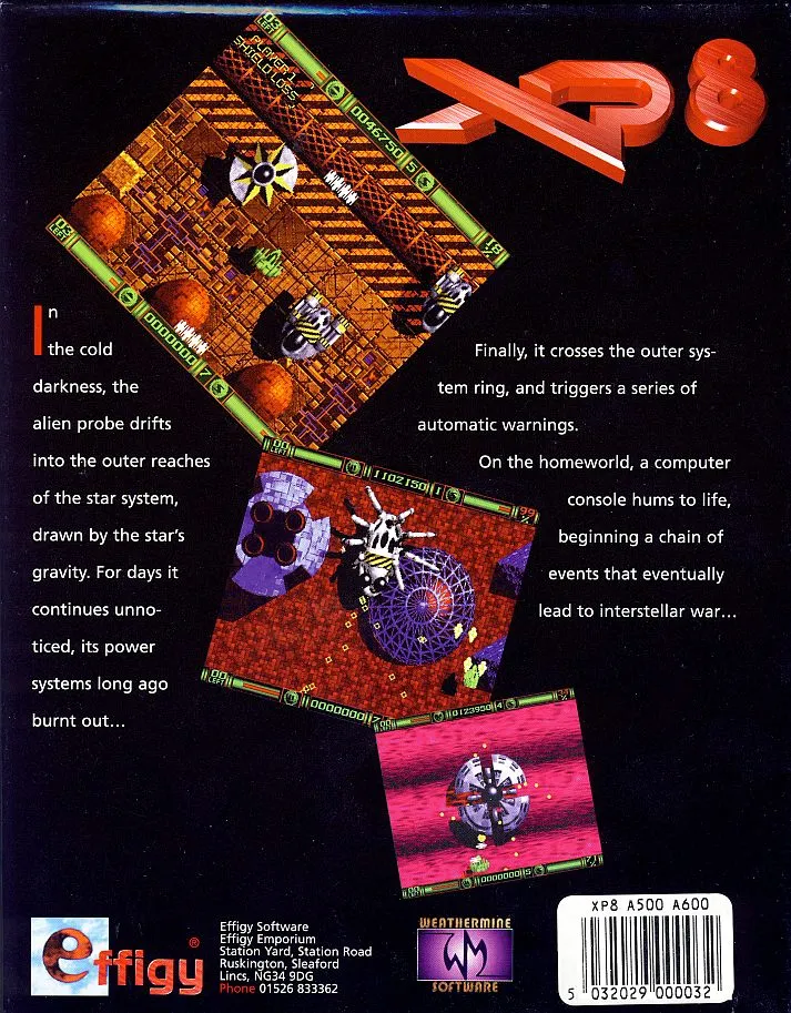 XP8 box back