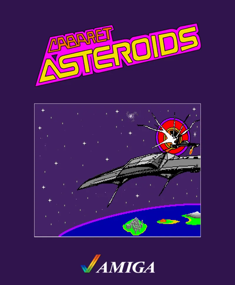 Cabaret Asteroids box art