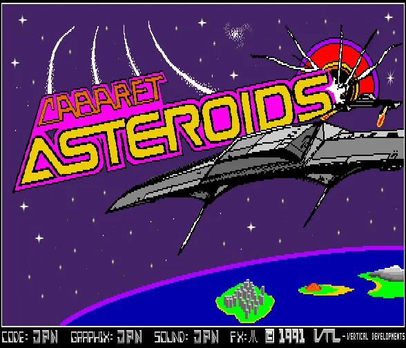 Cabaret Asteroids screenshot