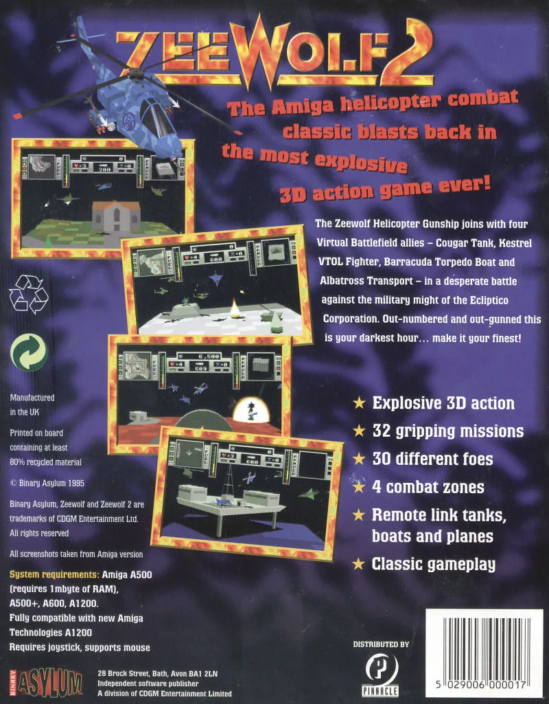 Zeewolf 2: Wild Justice box back