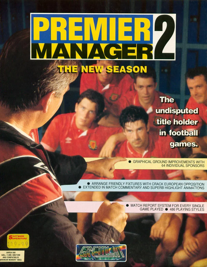 Premier Manager 2: The New Season box art