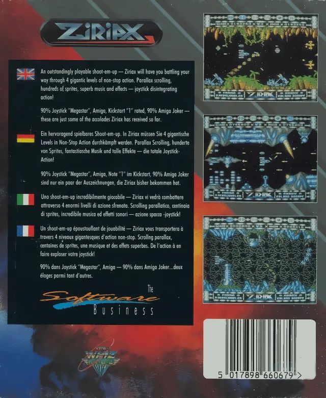 Ziriax box back