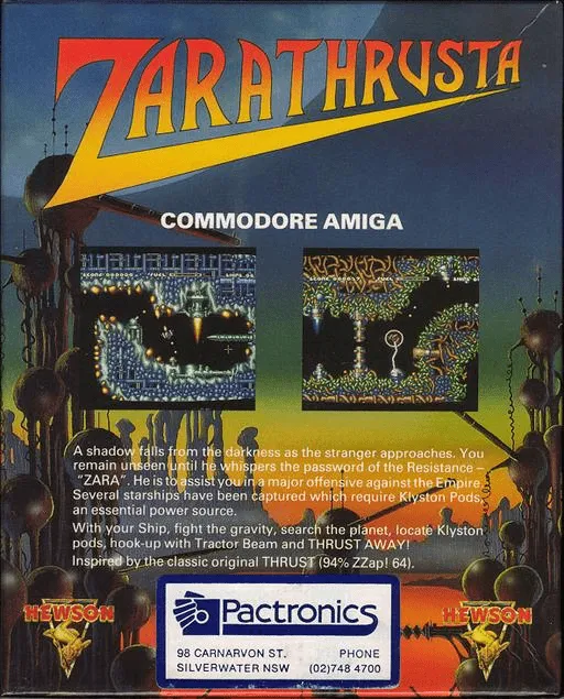 Zarathrusta box back