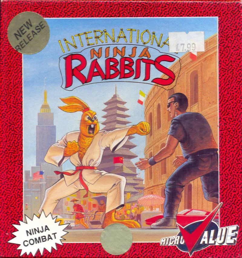International Ninja Rabbits box art