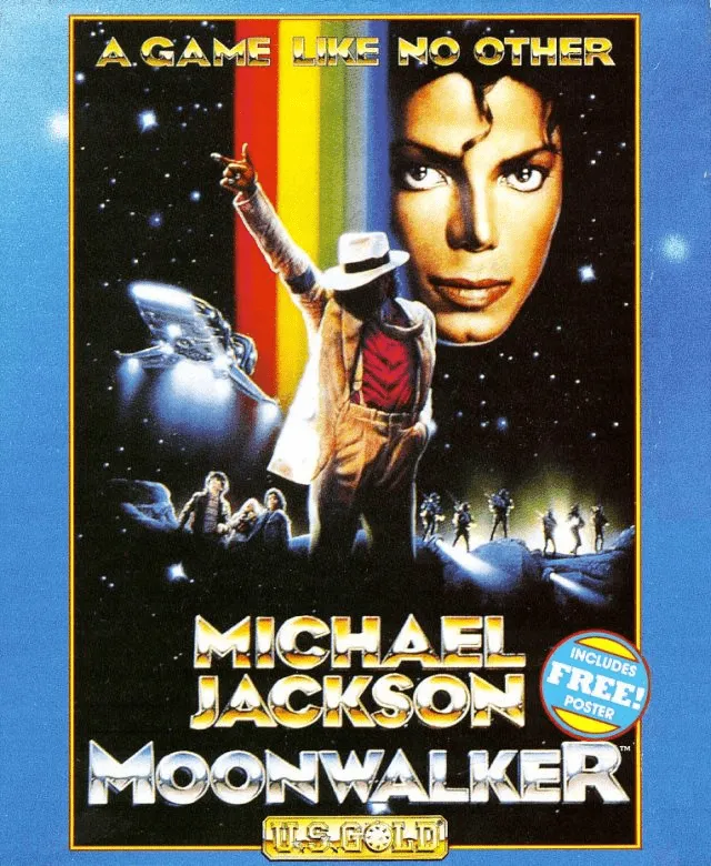 Michael Jackson: Moonwalker box art