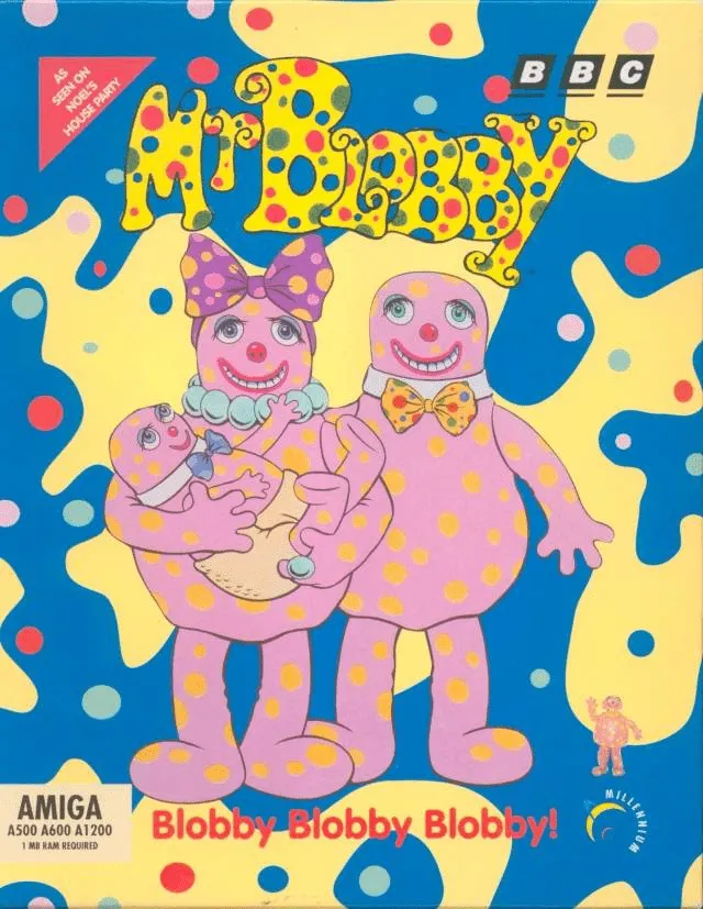 Mr. Blobby box art