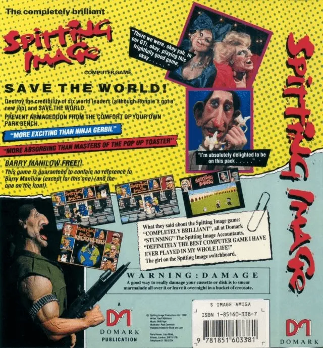 Spitting Image box back