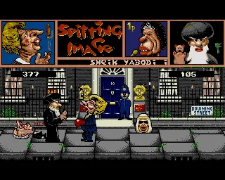 Backdrop artwork for Spitting Image