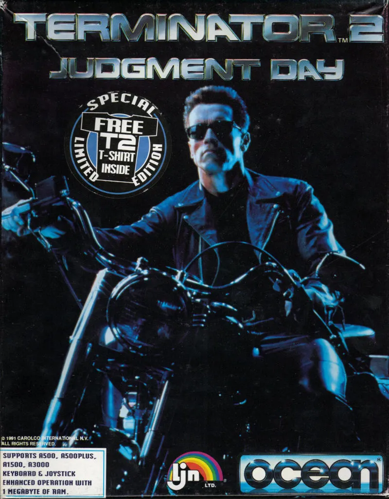 Terminator 2: Judgment Day box art