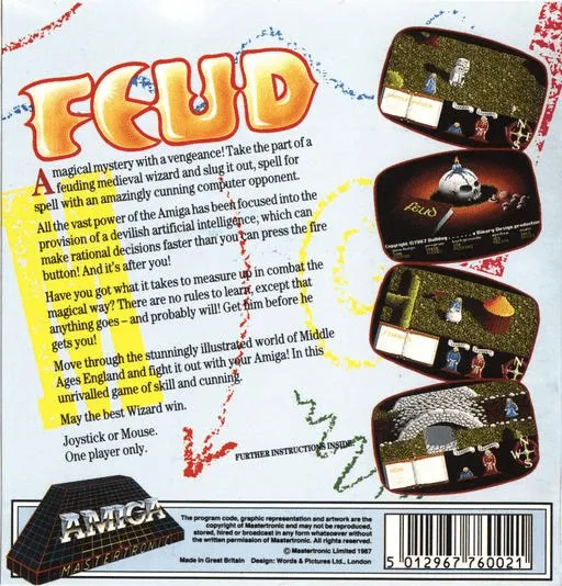 Feud box back