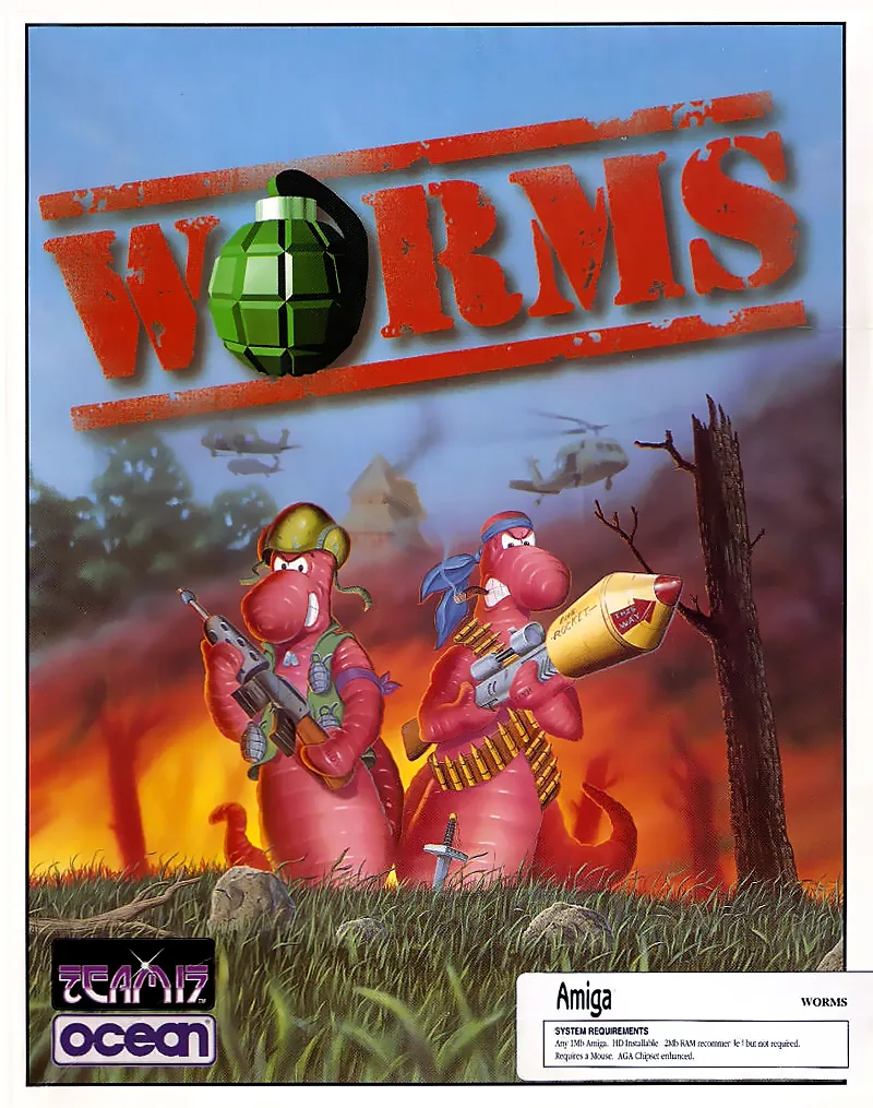 Worms box art