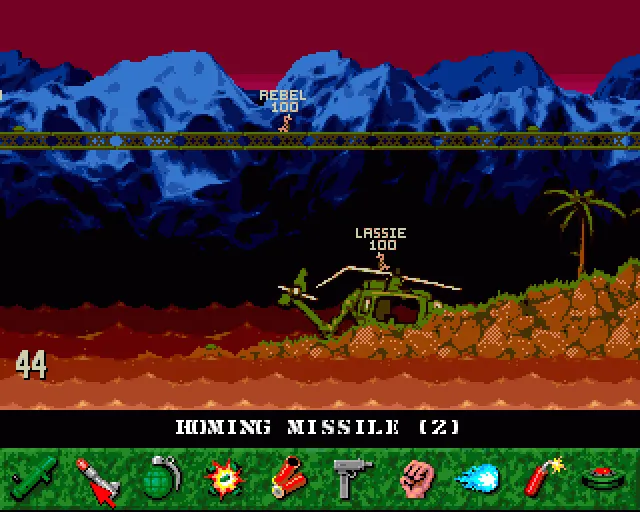 Backdrop artwork for Worms