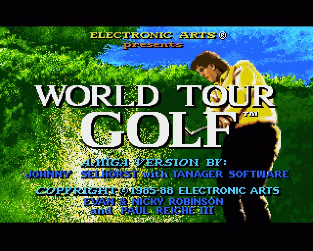 World Tour Golf screenshot