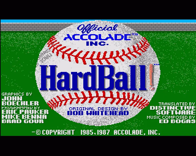HardBall! screenshot