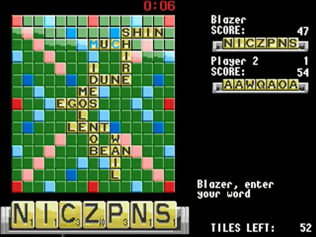 Backdrop artwork for The Computer Edition Of Scrabble
