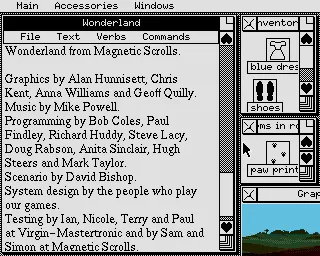 Wonderland screenshot