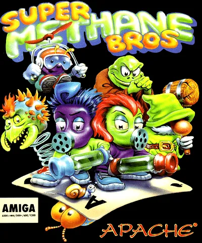 Super Methane Bros box art