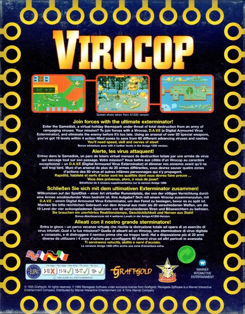 Virocop box back