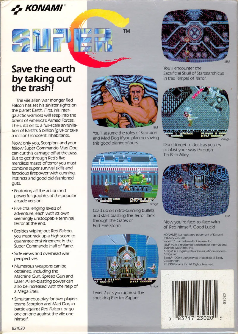 Super C box back