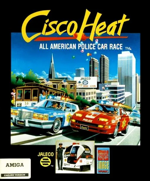 Cisco Heat: All American Police Car Race box art