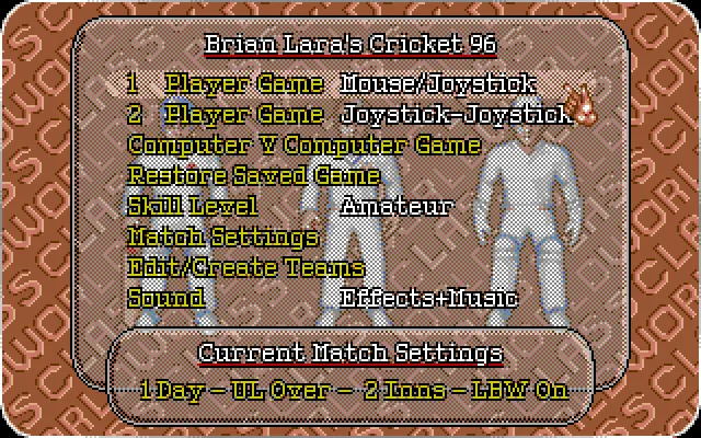 Brian Lara's Cricket 96 screenshot