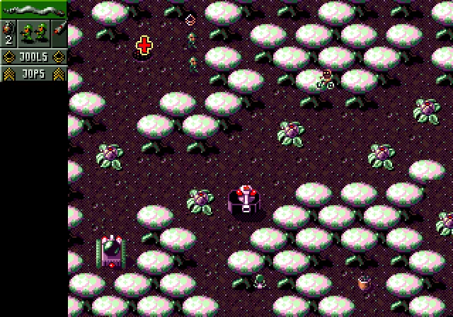 Backdrop artwork for Cannon Fodder 2: Alien Levels