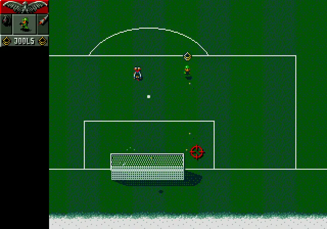 Backdrop artwork for Cannon Soccer