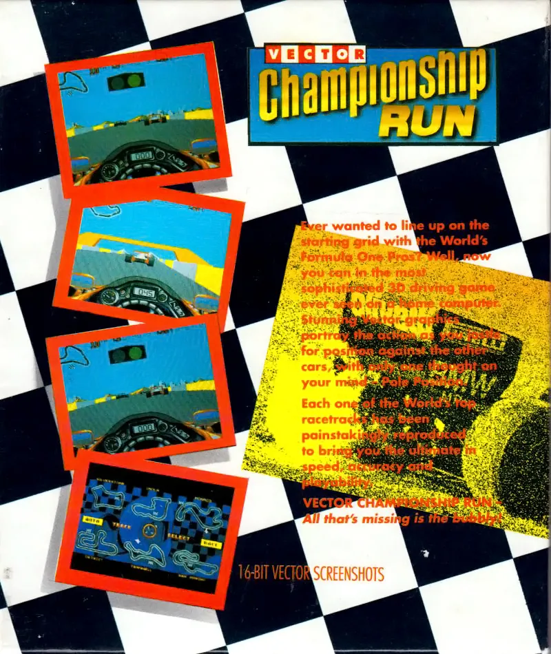 Championship Run box back