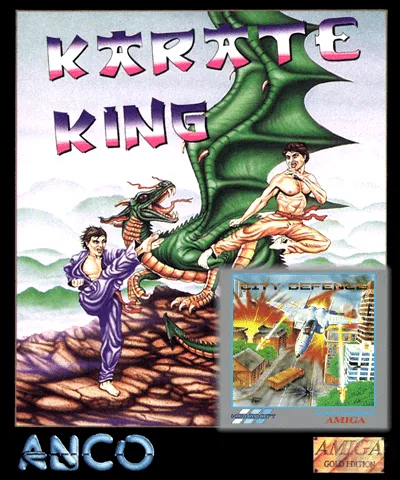Karate King & City Defence box art