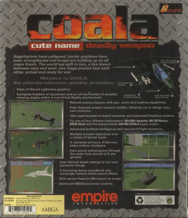 Coala box back