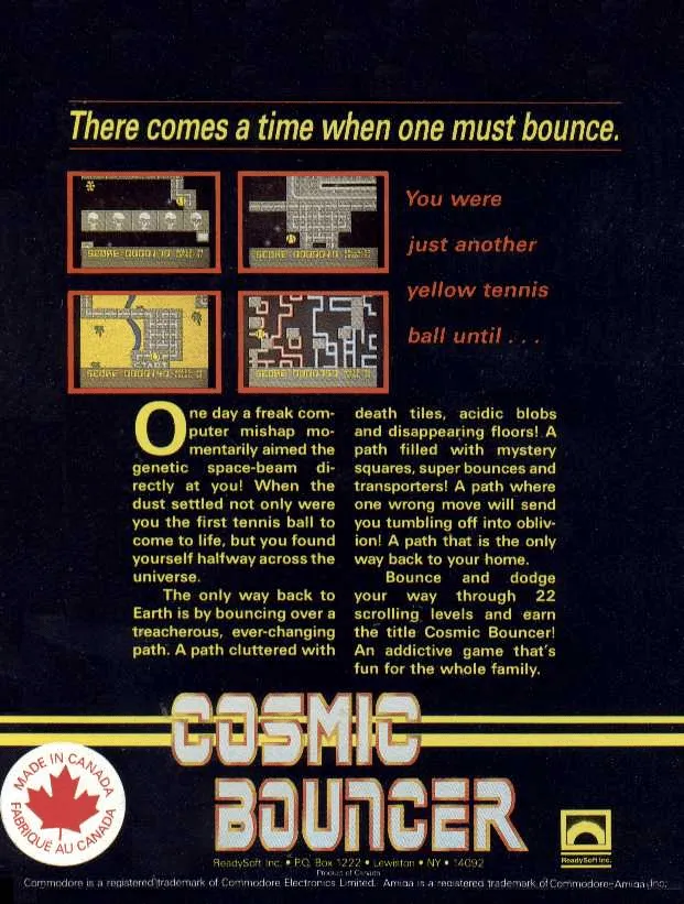 Cosmic Bouncer box back