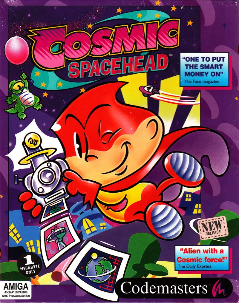 Cosmic Spacehead box art