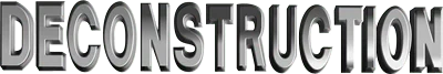 Deconstruction logo