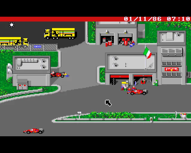 Backdrop artwork for Ferrari Formula One