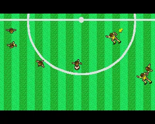 Backdrop artwork for MicroProse Soccer
