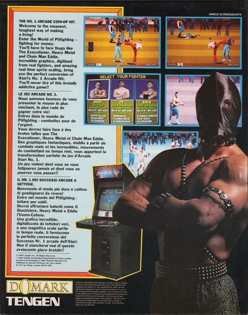 Pit-Fighter box back