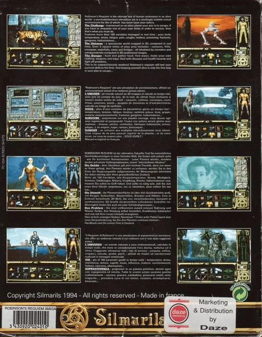 Robinson's Requiem box back